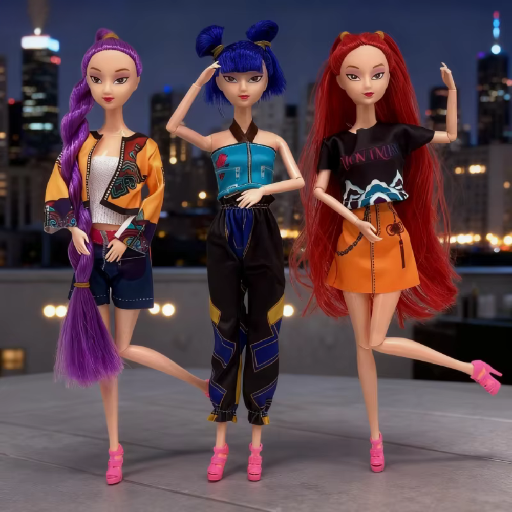 K-Pop Hunter Edition 3 dolls set with singing function