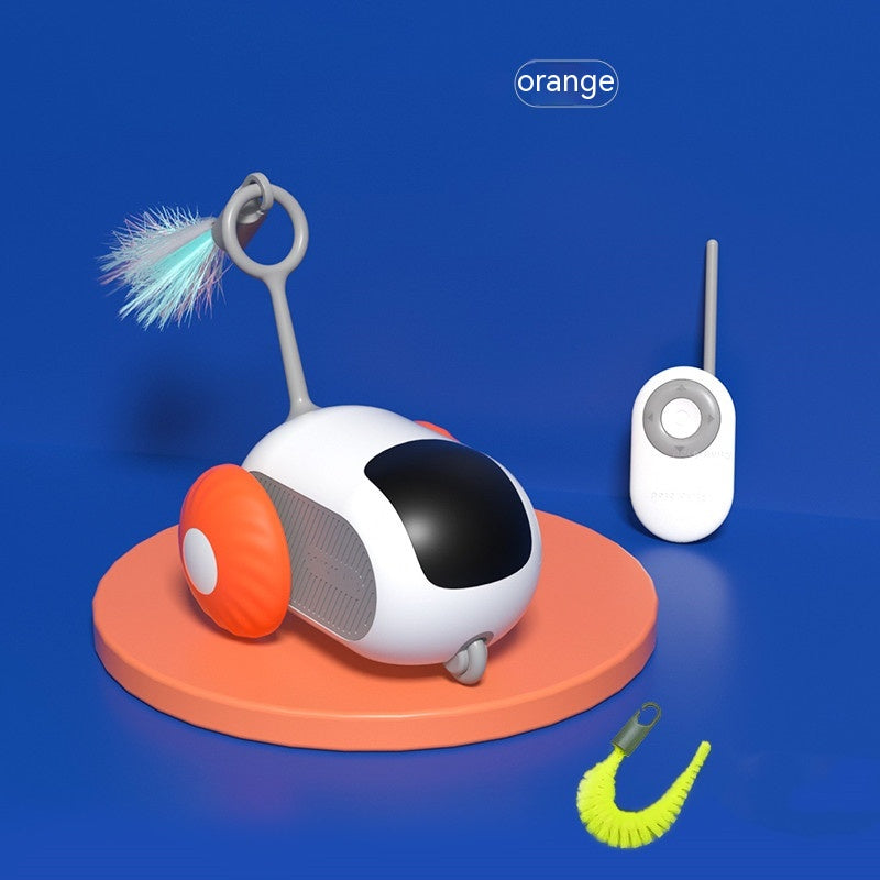 Interactive toy car self-moving and with remote control