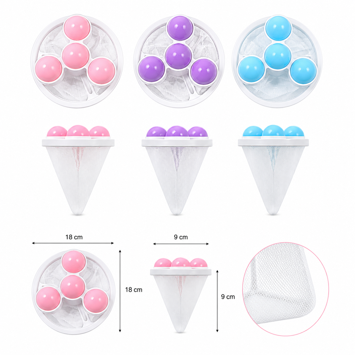 Hair filter for washing machine