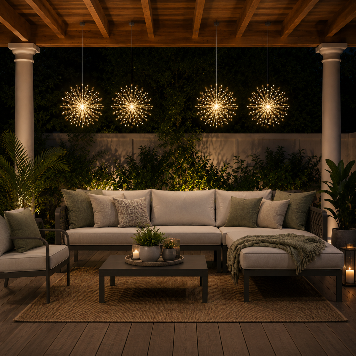 Light fireworks - Solar powered decorative lights