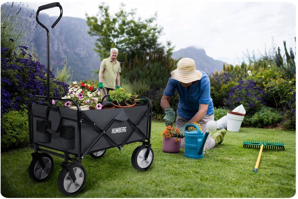 Multifunctional Collapsible Cart/Crate 100 L, weight capacity up to 90kg
