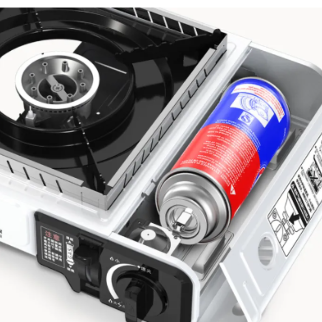 Gas stove for camping