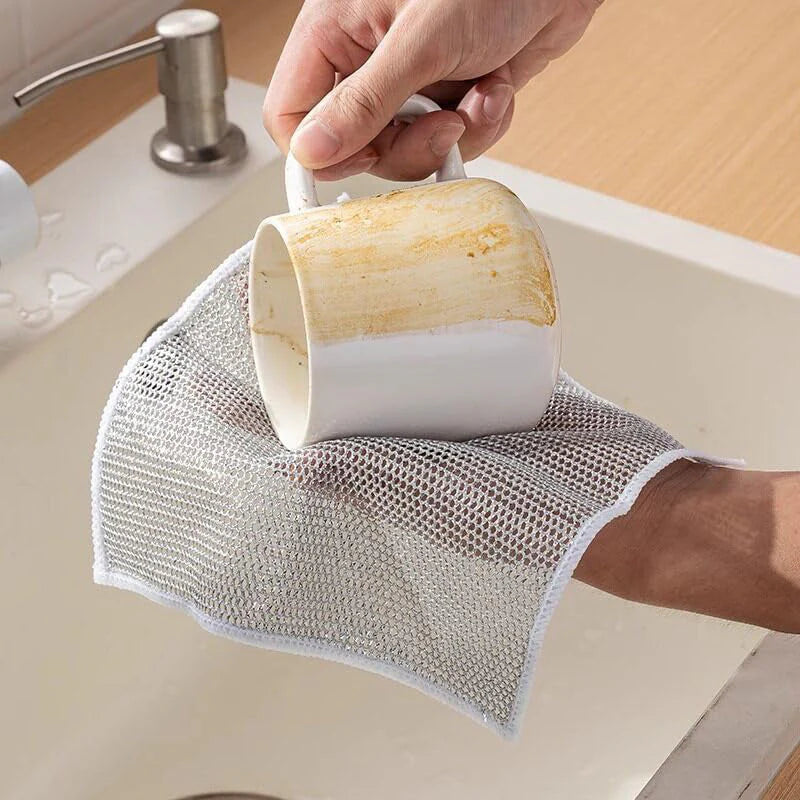 Purewipe Microfibre cloth for efficient and hygienic cleaning without chemicals