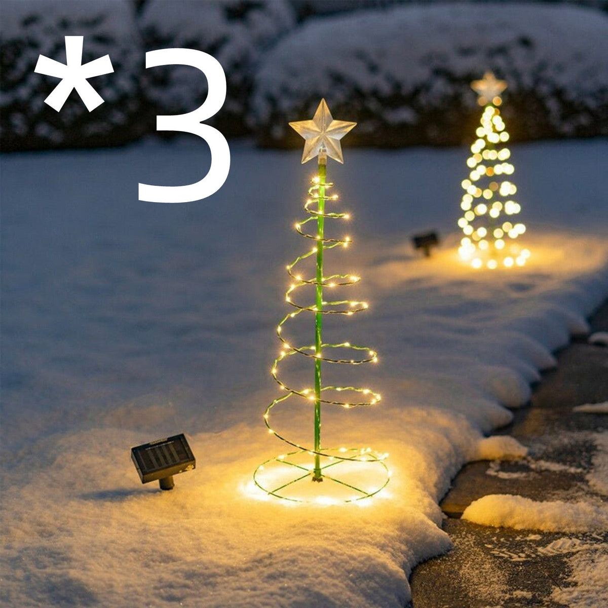 Solar Powered Outdoor Tree
