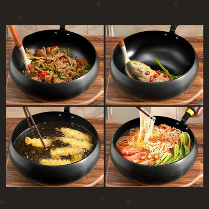 Cast iron pan - new generation hand-forged iron pan
