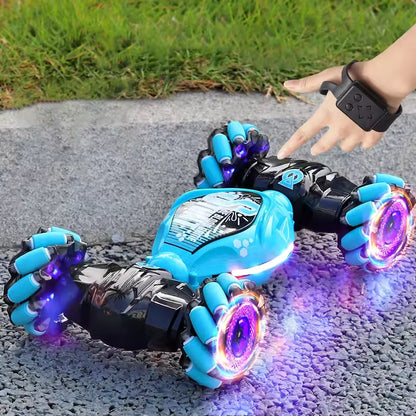 StormRacer DualControl – Stunt car controlled by hand + remote control