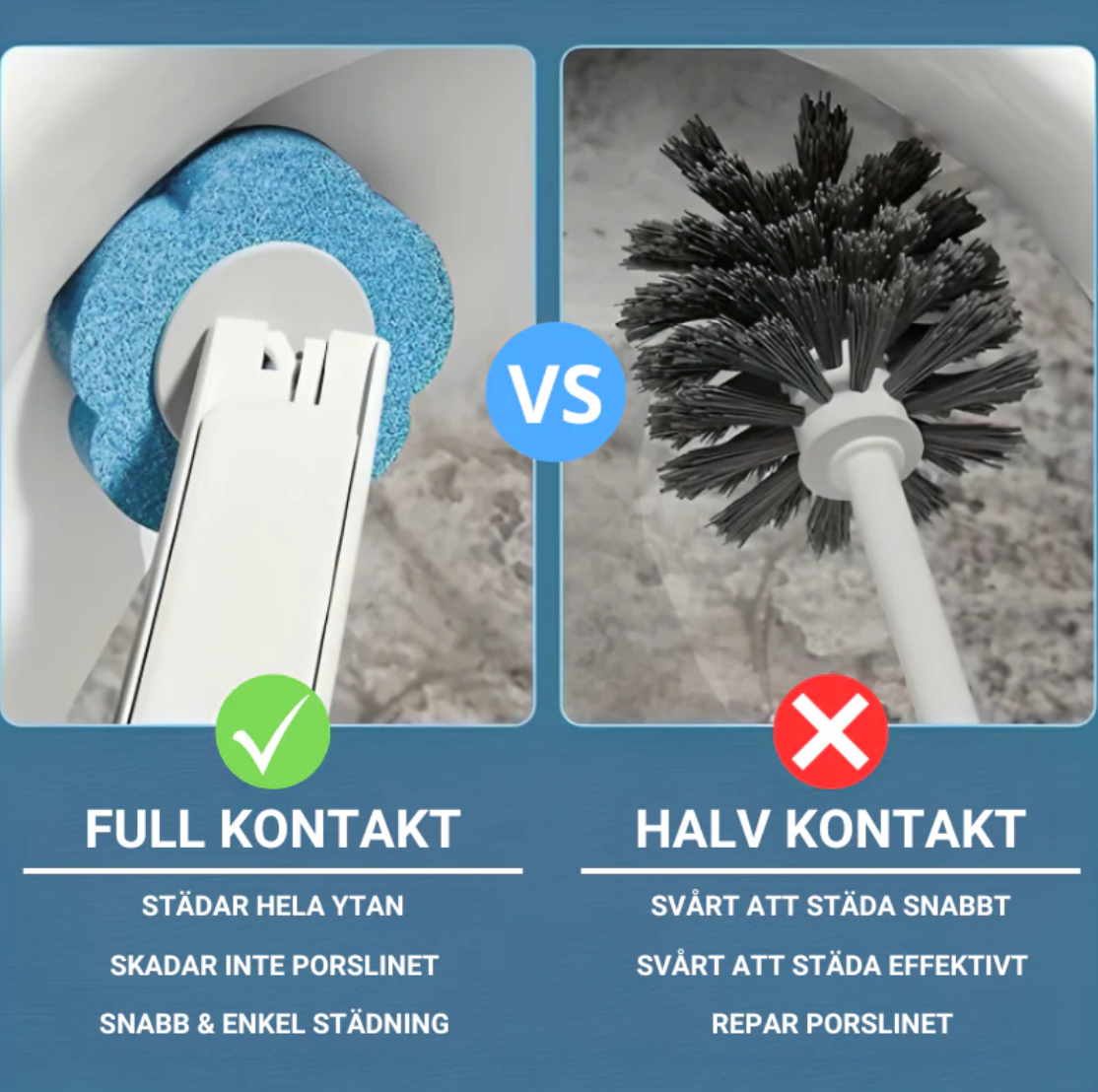 BuffBuddy™ - Premium Toalettborste