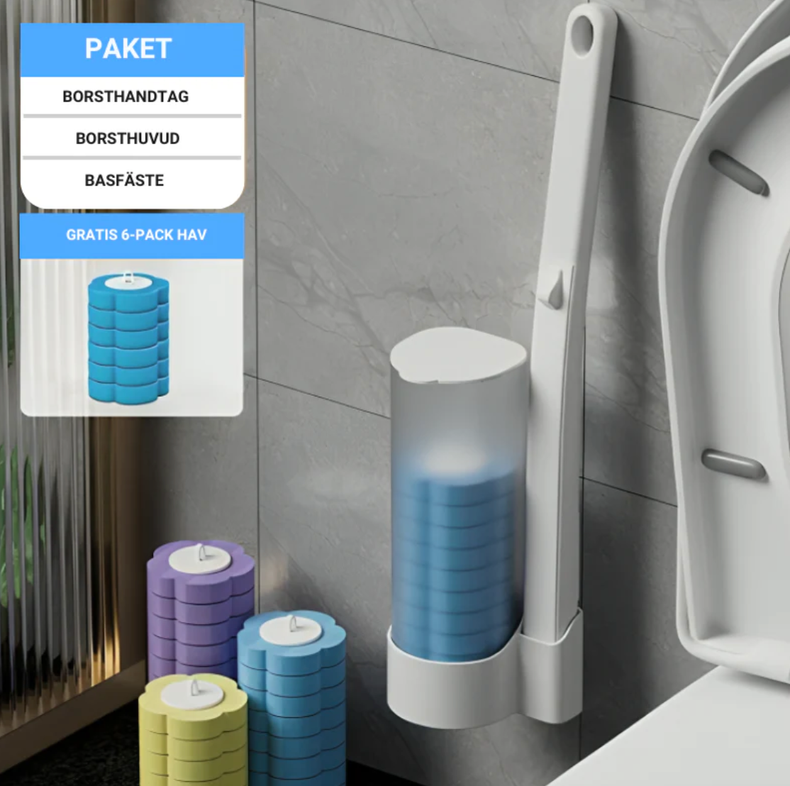 BuffBuddy™ - Premium Toalettborste