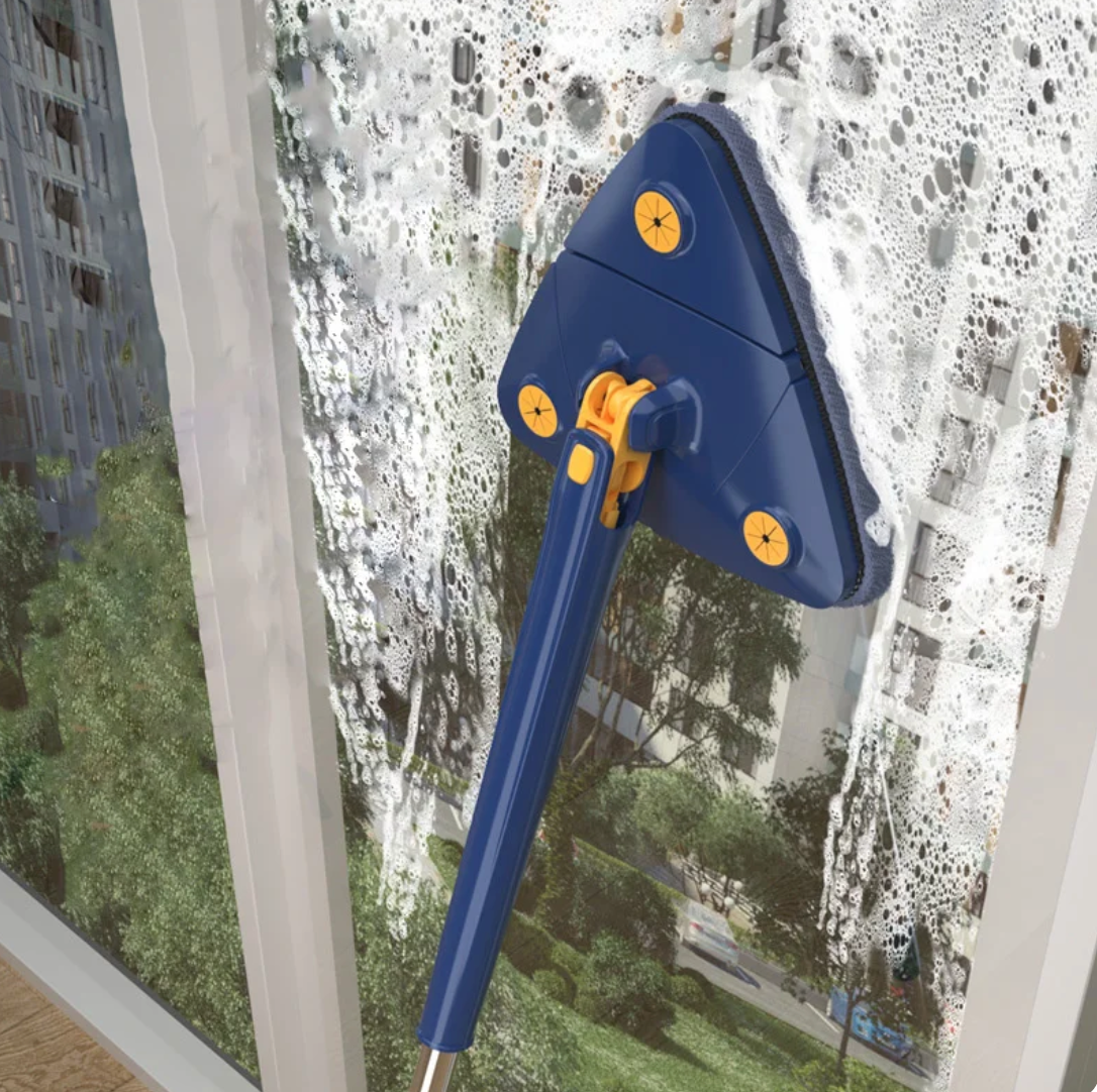 SmartMop 360 – rotating mop with self-cleaning and adjustable handle