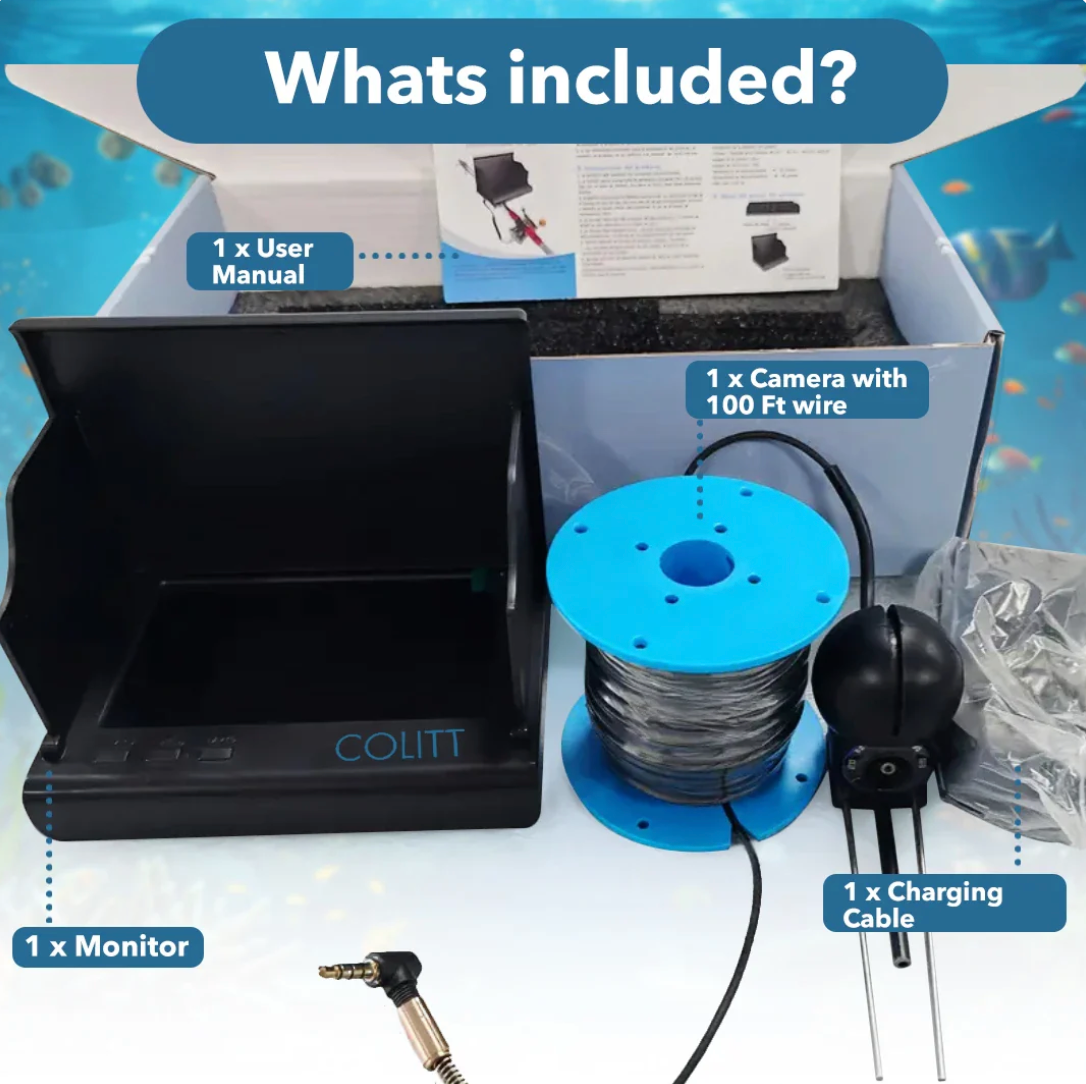 Colitt Fishing camera with 30 meter cable
