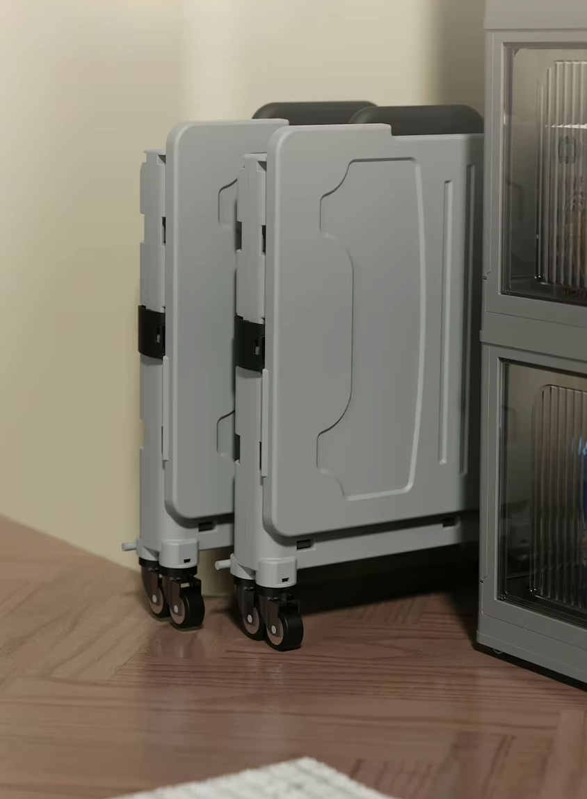 Collapsible Pull Cart with Stair Climber