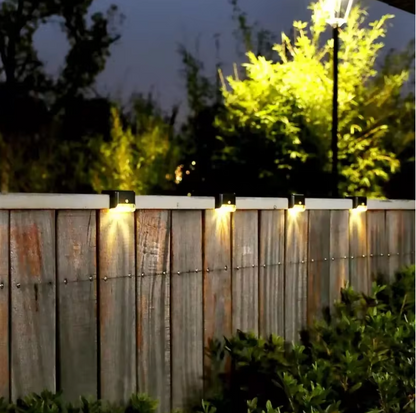 Solar powered LED lamp