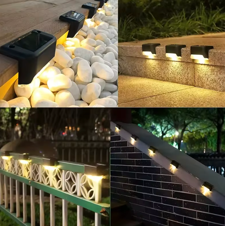 Solar powered LED lamp
