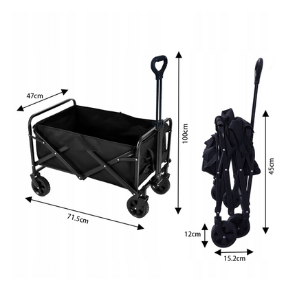 GoCarry Collapsible Cargo Trolley – For beach, garden & shopping