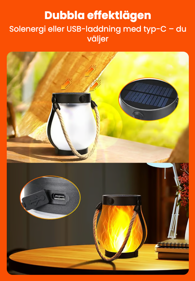 Incandescent Flame – the lantern with the eternal flame