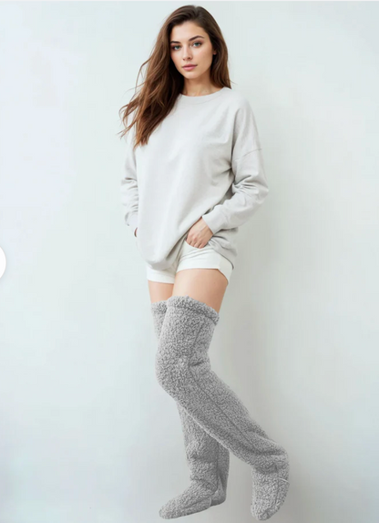 Fluffa - long cozy socks in soft fleece