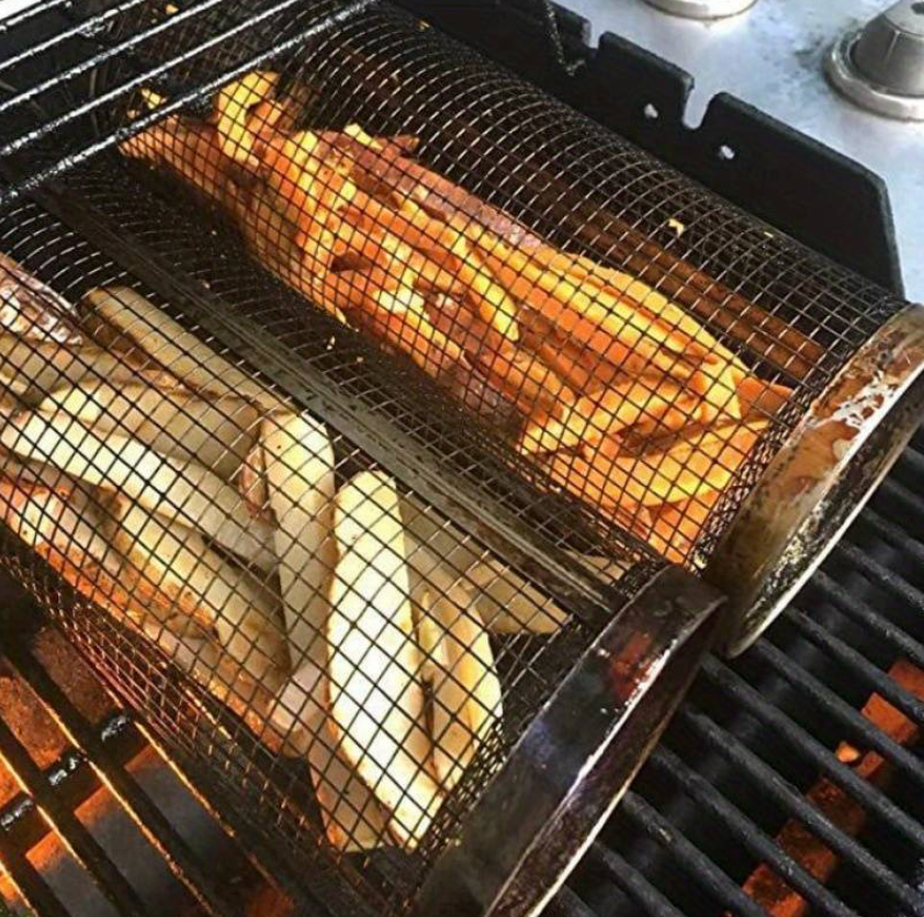 Grill basket 360° – Rotating Grill Basket in Stainless Steel