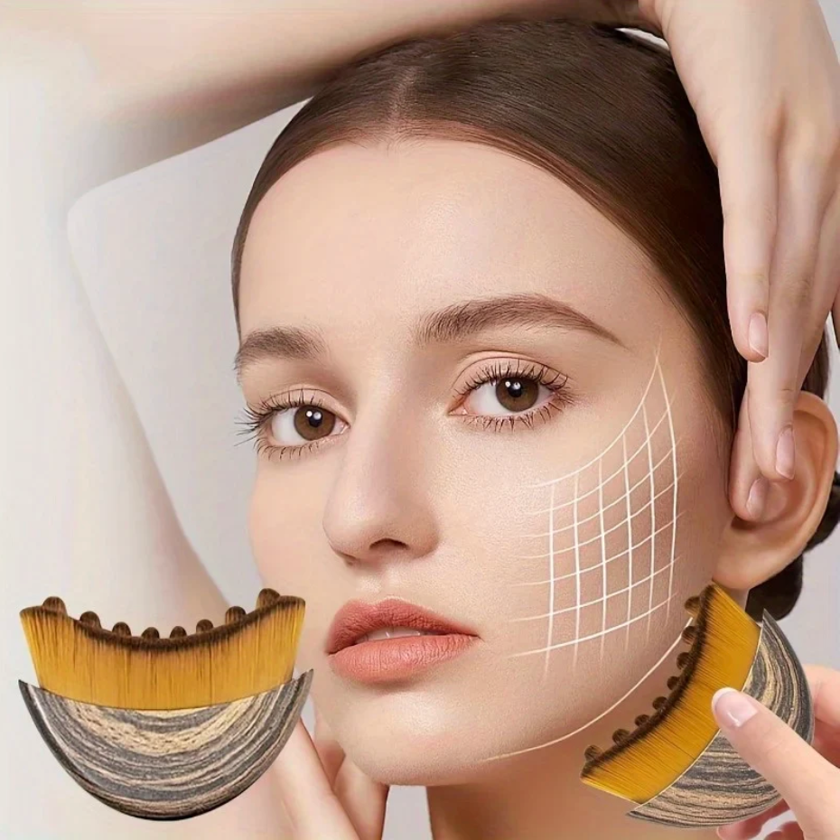 Facial brush for Lymphatic massage