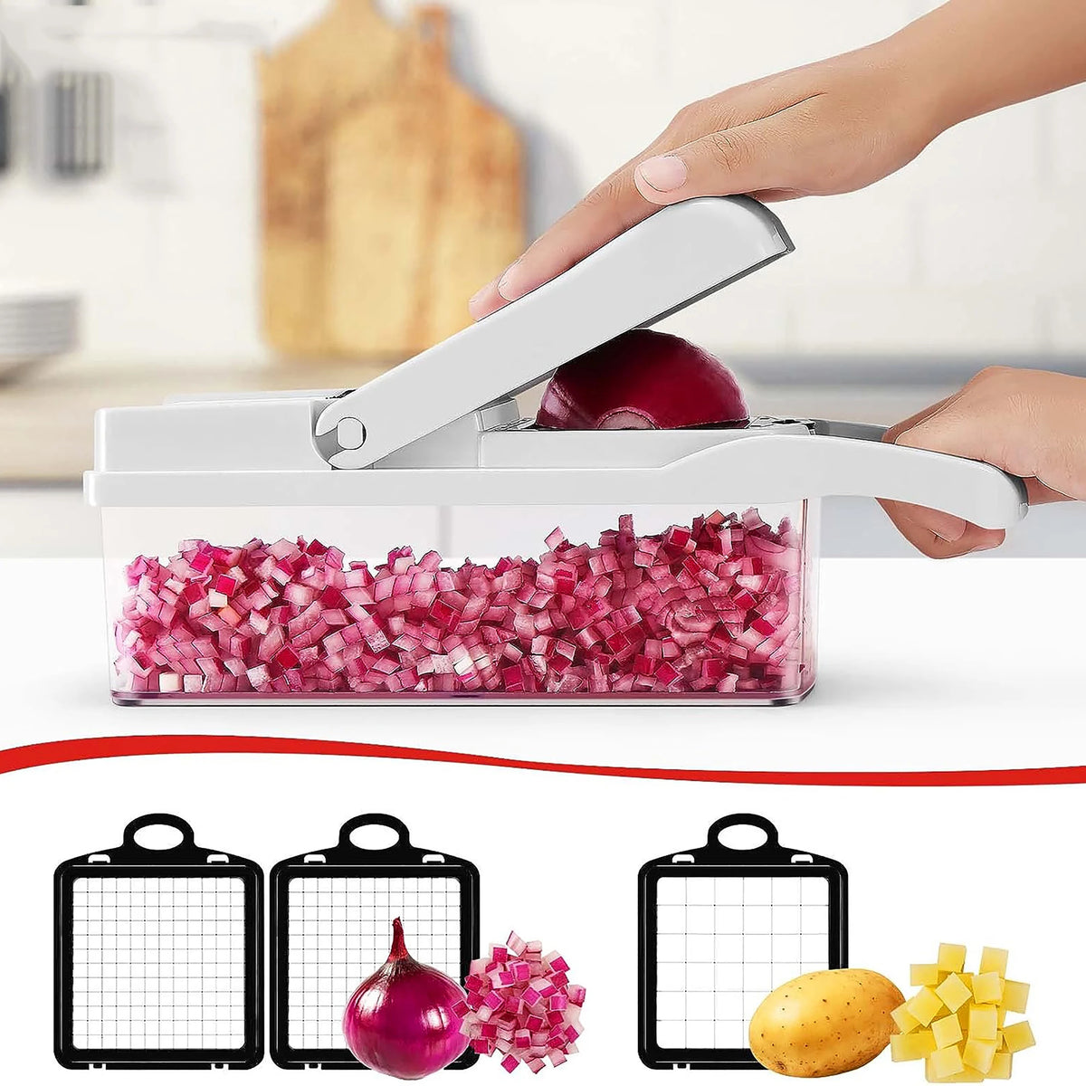 12-in-1 Multifunctional Vegetable Chopper