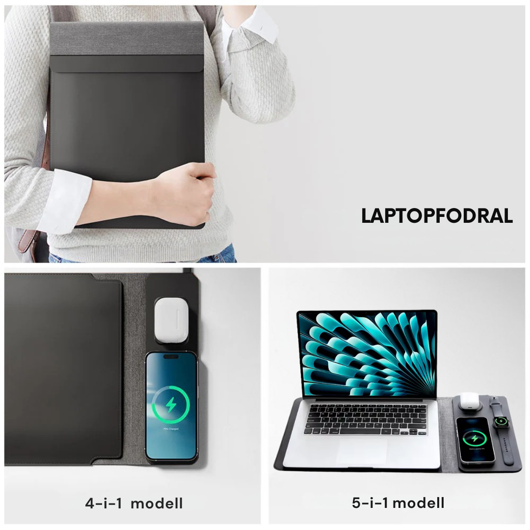 NEXA 4-in-1 Laptop case with wireless charging