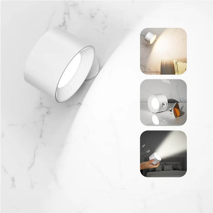 Nordic Light – cordless, rechargeable and remote-controlled wall lamp in Scandinavian design