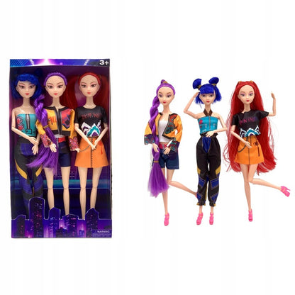 K-Pop Hunter Edition 3 dolls set with singing function