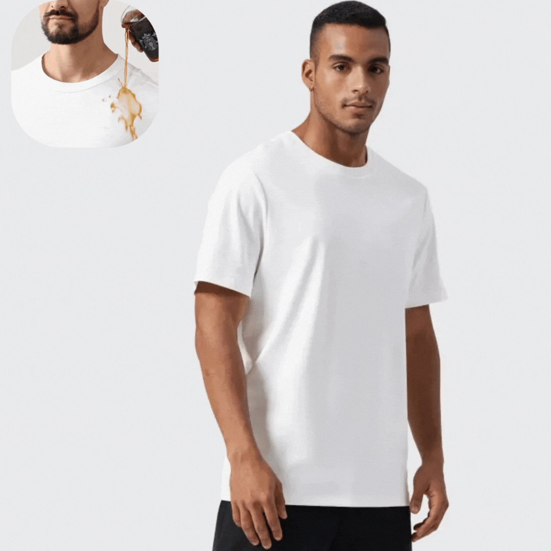 Hydrophobic T-shirt - water and stain resistant