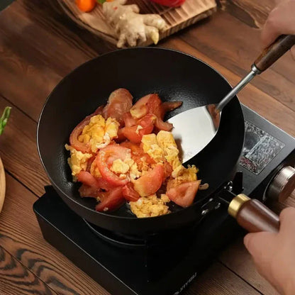 Cast iron pan - new generation hand-forged iron pan