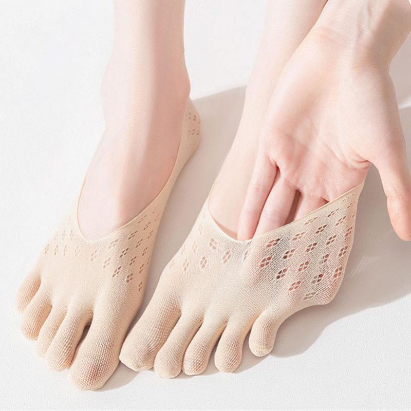 Premium Toe Socks 10-pack - Short, Breathable & Non-Slip