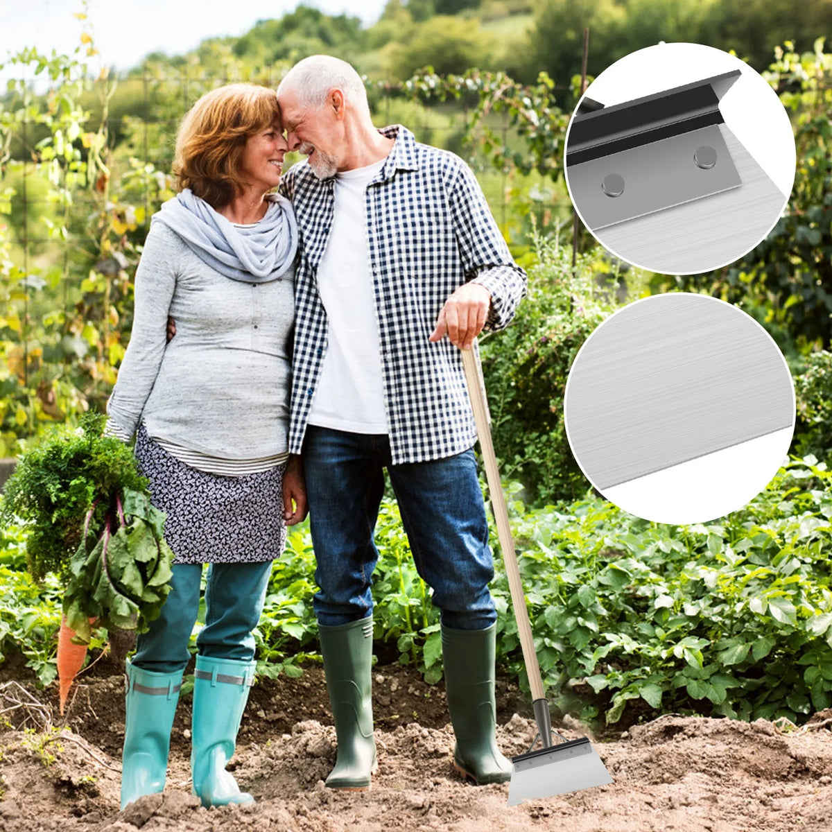Skrapa Pro – multifunctional steel weeding and cleaning scraper
