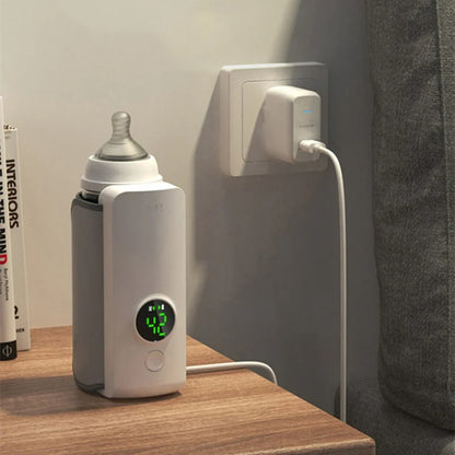 Portable bottle warmer