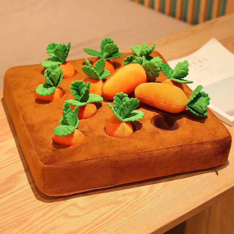 Interactive toy for dogs - Carrot farm