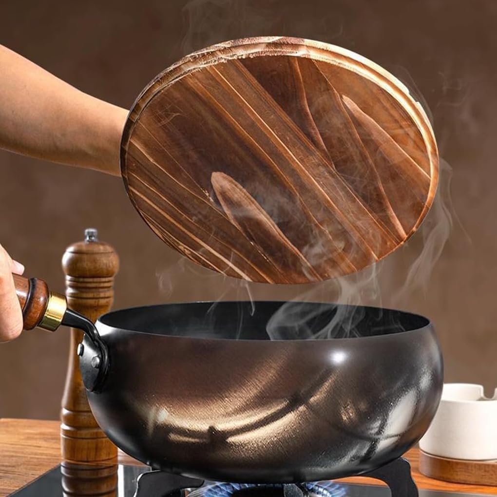 Cast iron pan - new generation hand-forged iron pan