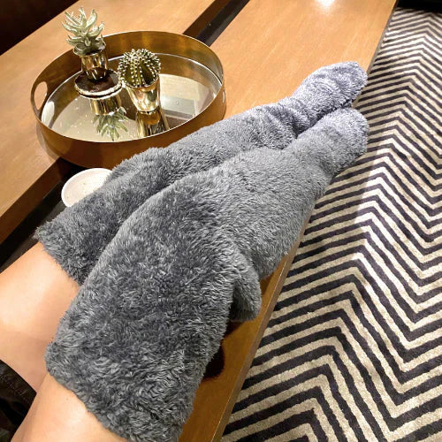 Fluffa - long cozy socks in soft fleece