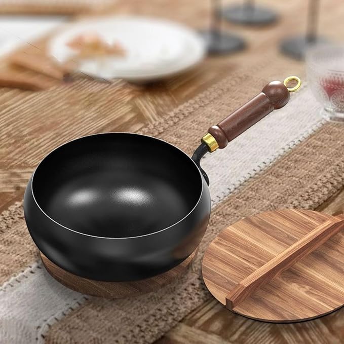 Cast iron pan - new generation hand-forged iron pan