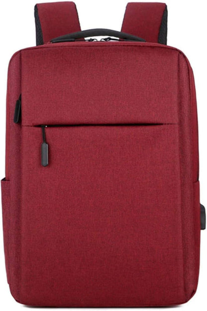Laptop backpack with smart organization and USB port