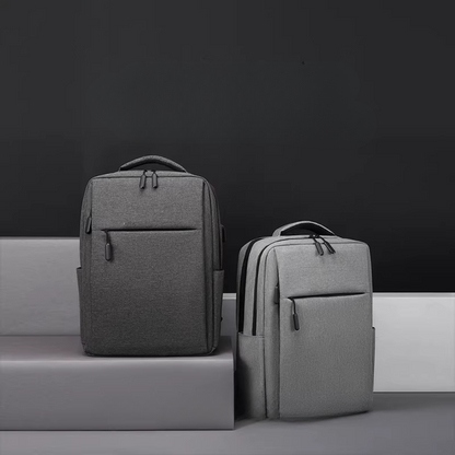 Laptop backpack with smart organization and USB port