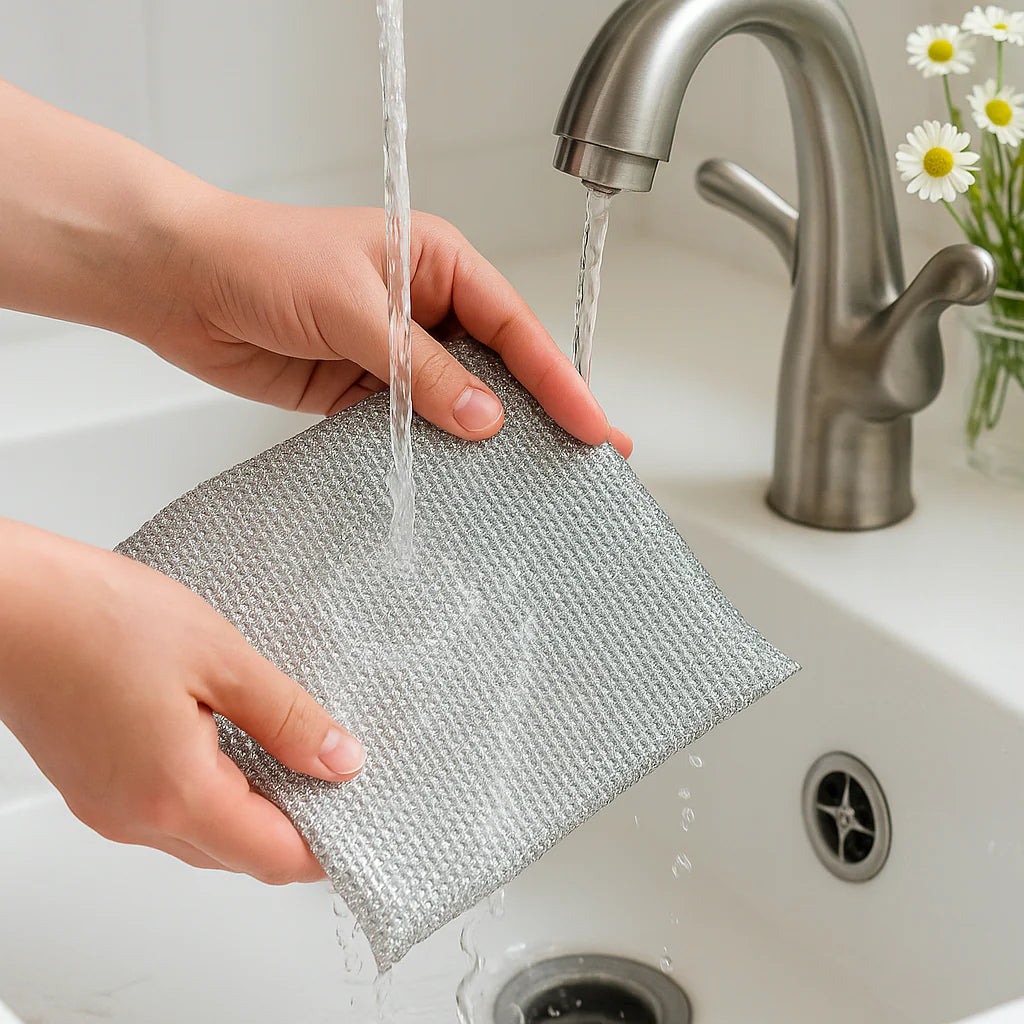 Purewipe Microfibre cloth for efficient and hygienic cleaning without chemicals