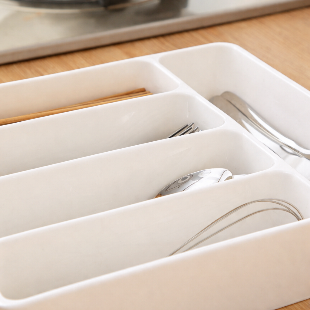 Drawer organizer with smart storage