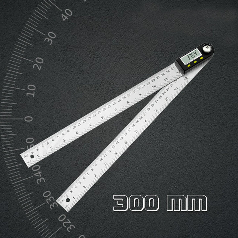Digital Protractor & Ruler with LCD display 360°