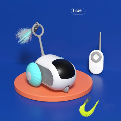 Interactive toy car self-moving and with remote control