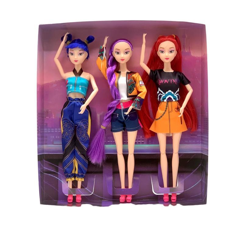 K-Pop Hunter Edition 3 dolls set with singing function