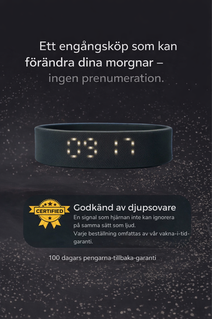 Vibrating Alarm Clock Bracelet