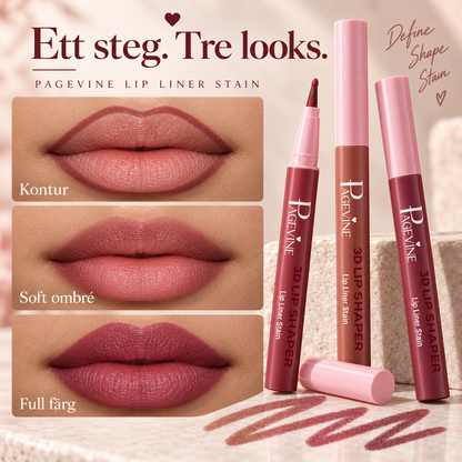 Lip Liner Stain - Waterproof liquid lip pencil with a precision tip