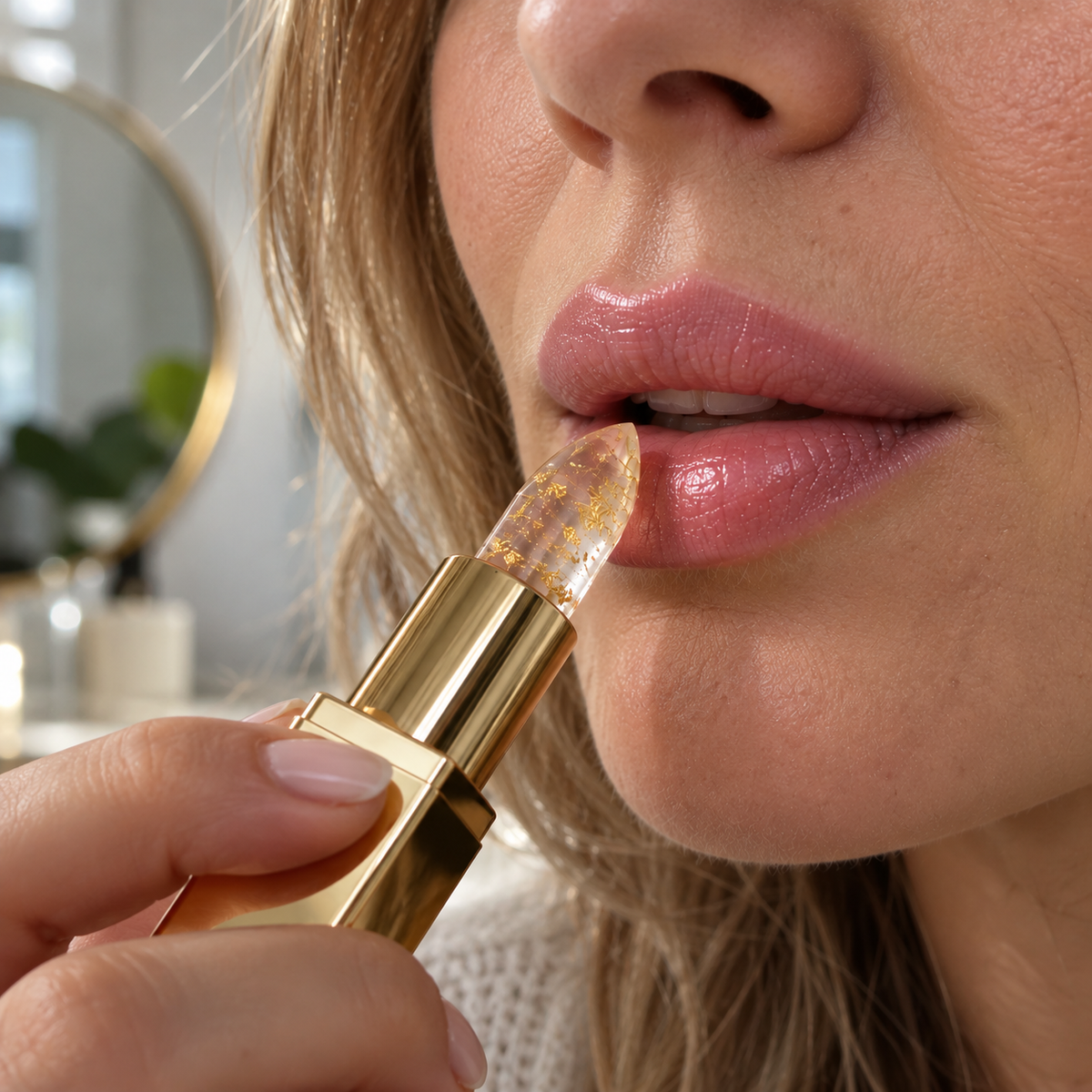 pH-adjusting Lipstick