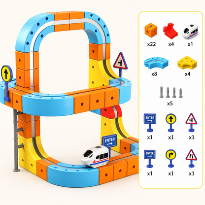 Magnetic Train Track