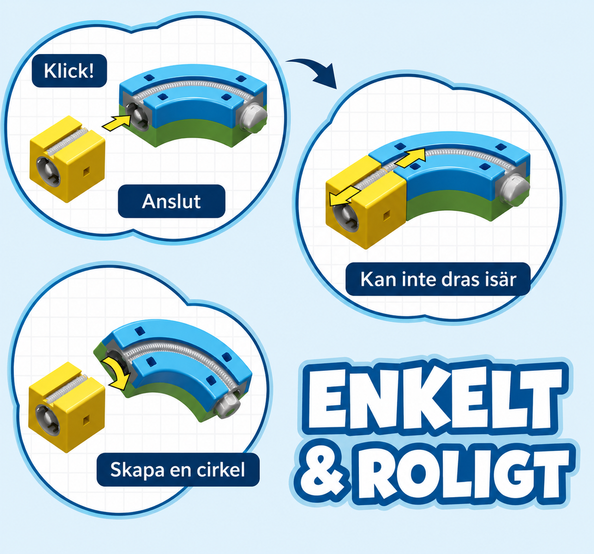 Magnetic Train Track