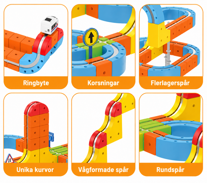 Magnetic Train Track