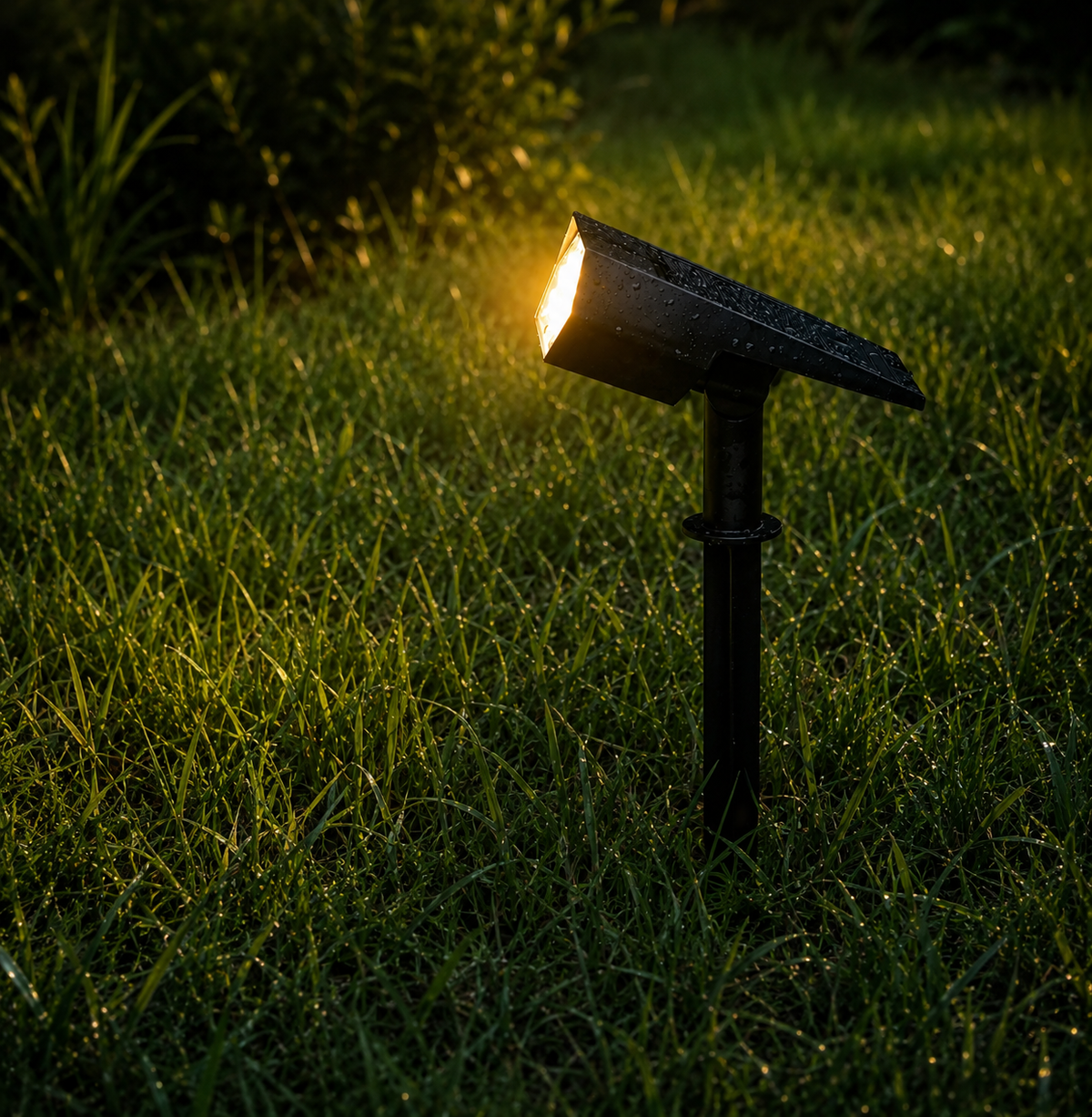 Solar lighting for garden