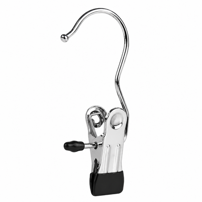 Clamp hooks for clothes hangers (10 pcs)